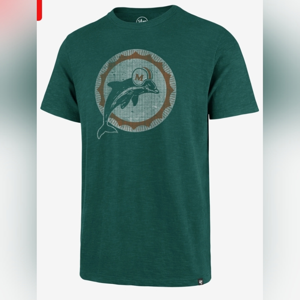 MIAMI DOLPHINS LEGACY GRIT '47 SCRUM TEE